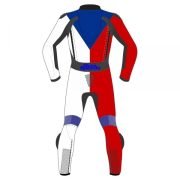 Exclusive 1-Piece Motorcycle Suit with Czech Flag for Riders - Image 2