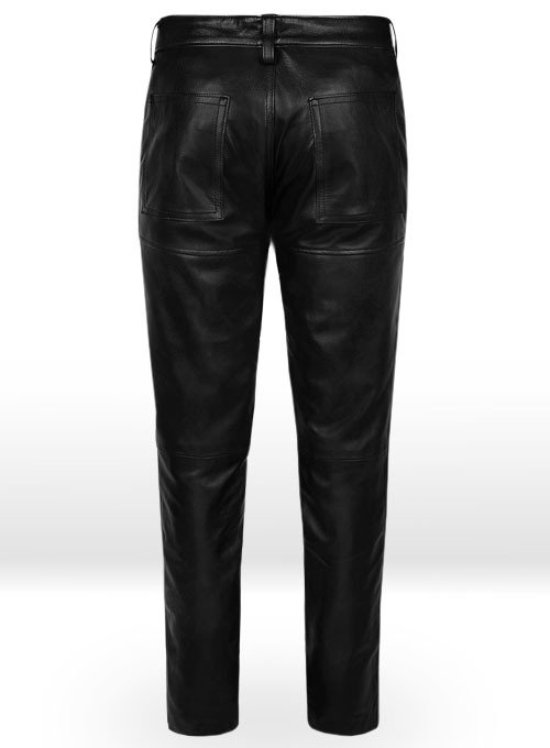 Jim Morrison Leather Jacket and Pants Set - 100% Pure Napa Leather Jim Morrison Leather Jacket and Pants Set - 100% Pure Napa Leather