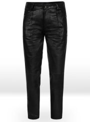 Jim Morrison Leather Jacket and Pants Set - 100% Pure Napa Leather