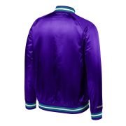 Men's Purple Utah Jazz Lightweight Satin Full-Snap Jacket