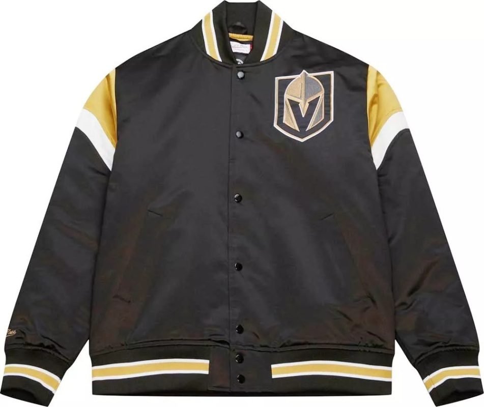 Mitchell & Ness Las Vegas Golden Knights NHL Heavyweight Satin Jacket