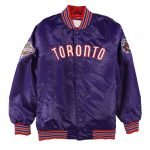 NBA All-Star 2000 Toronto Raptors Purple Satin Jacket