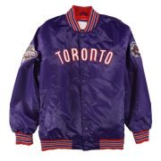 NBA All-Star 2000 Toronto Raptors Purple Satin Jacket
