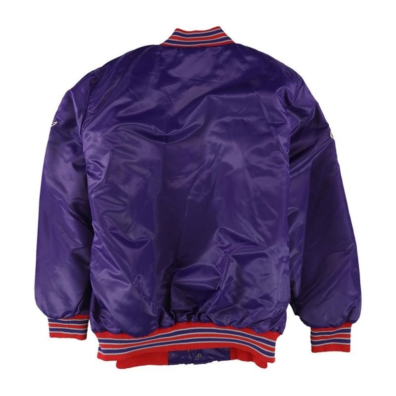NBA All-Star 2000 Toronto Raptors Purple Satin Jacket
