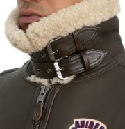 Buy Original Avirex B3 Chocolate Shearling Leather Jacket for Winter