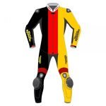 Premium Two-Piece Racing Leathers with Germany Flag