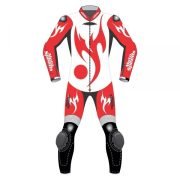 Red Eagle Biker Suit for High-Speed Thrills