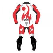 Red Eagle Biker Suit for High-Speed Thrills