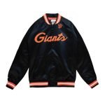 San Francisco Giants Mitchell & Ness Lightweight Satin Jacket-Men’s Premium Style