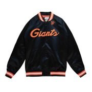 San Francisco Giants Mitchell & Ness Lightweight Satin Jacket-Men’s Premium Style