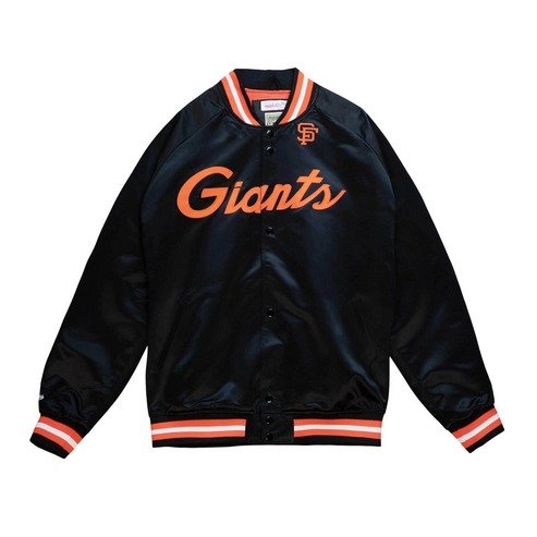 San Francisco Giants Mitchell & Ness Lightweight Satin Jacket-Men’s Premium Style