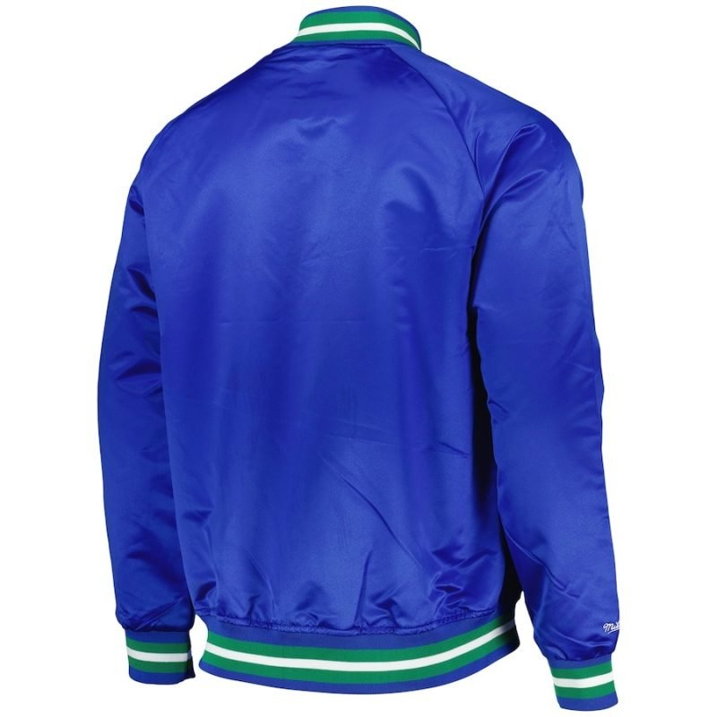 Seattle Seahawks Mitchell & Ness Satin Jacket - Men's