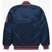 Don't miss out on this rare gem! The Vintage Atlanta Braves Satin Varsity Jacket is a must-have for collectors and fashion enthusiasts alike. Take action now and get your hands on this rare Atlanta Braves jacket before it’s gone. Order today and relive the 90s in style!