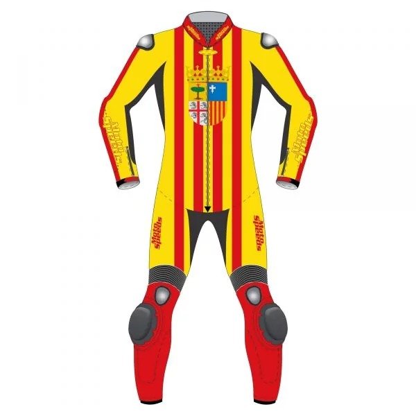 Supermoto racing gear Celebrating Aragon's Bold Colors