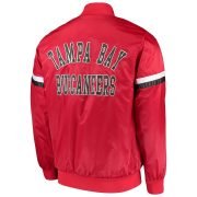 Tampa Bay Buccaneers Starter Champ Satin Varsity Jacket Red - Premium Fan Apparel - Image 2