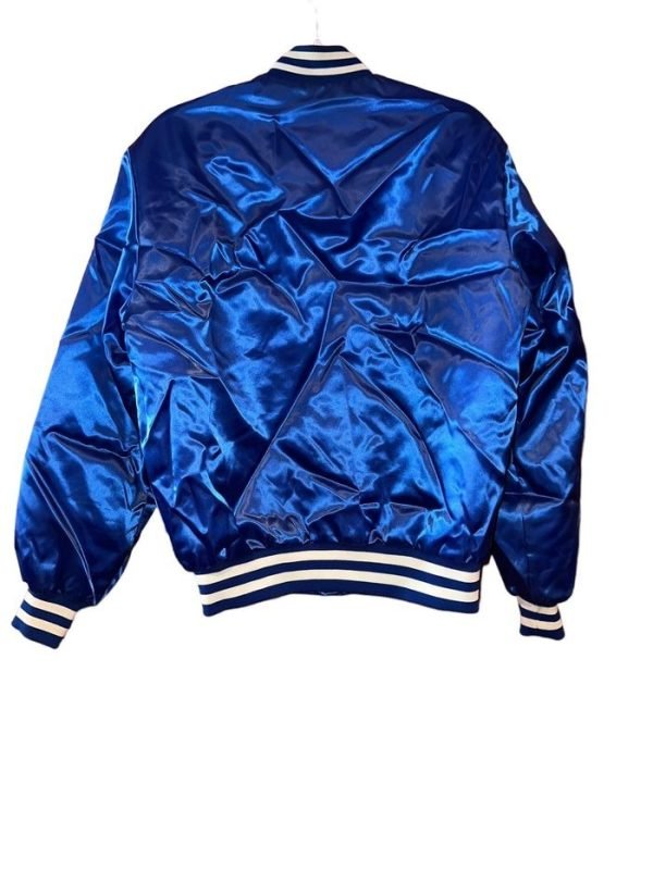 Vintage swingers Timberwolves satin jacket blue rare