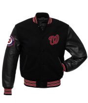 Washington Nationals MLB Varsity Jacket-Classic Team Spirit