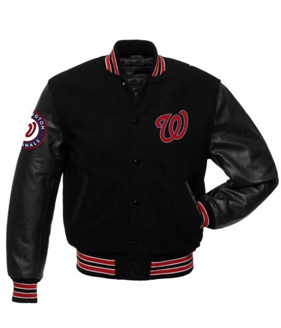 Washington Nationals MLB Varsity Jacket-Classic Team Spirit