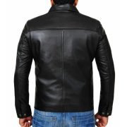Adam Lambert Black Leather Jacket