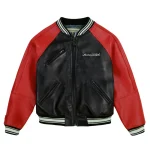 Avirex Track & Field Varsity Leather Jacket - Front
