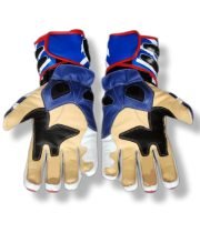 BMW Motorrad Motorbike Racing Leather Gloves - Image 2