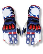 BMW Motorrad Motorbike Racing Leather Gloves