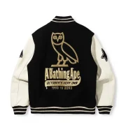 Bape x OVO Varsity Jacket - Image 2