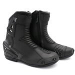 ChoCho Track Men's Motorcycle Racing Boots - Real Leather High-Tech Protection
