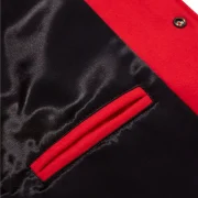 Detroit Red Wings OVO x NHL Red Full-Snap Wool Varsity Jacket - Image 5