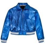 Limited Edition Cropped Metallic Icon Jacket