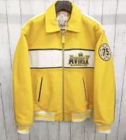 Men's Avirex Classic King 75 Yellow Aviator Jacket - Front