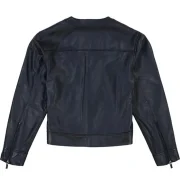 Men's Avirex Leather Cardigan - Back