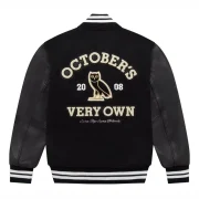 OVO Collegiate Varsity Jacket Black - Image 2