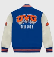 OVO New York Knicks Varsity Jacket - Image 2