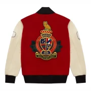 OVO Roots Varsity Jacket Red - Image 2