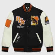 Phoenix Suns OVO Wool & Leather Varsity Jacket
