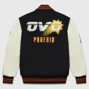 Phoenix Suns OVO Wool & Leather Varsity Jacket - Image 2