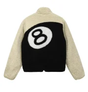 Stussy 8 Ball Sherpa Reversible Jacket