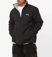Stussy 8 Ball Sherpa Reversible Jacket - Image 4