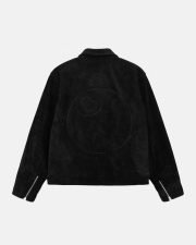 Stussy 8 Ball Suede Bing Jacket Black - Image 2