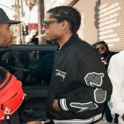 Stussy CDG 40th Anniversary Varsity Jacket - Image 4