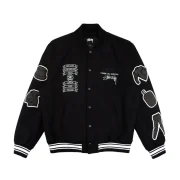 Stussy CDG 40th Anniversary Varsity Jacket