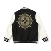 Stussy x Dries Van Noten Black Varsity Jacket - Image 2