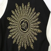 Stussy x Dries Van Noten Black Varsity Jacket - Image 4