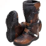Leather Adventure Motorcycle Riding Shoes for Men