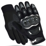 Premium White Motorcycle Gloves for Enhanced Grip & Protection