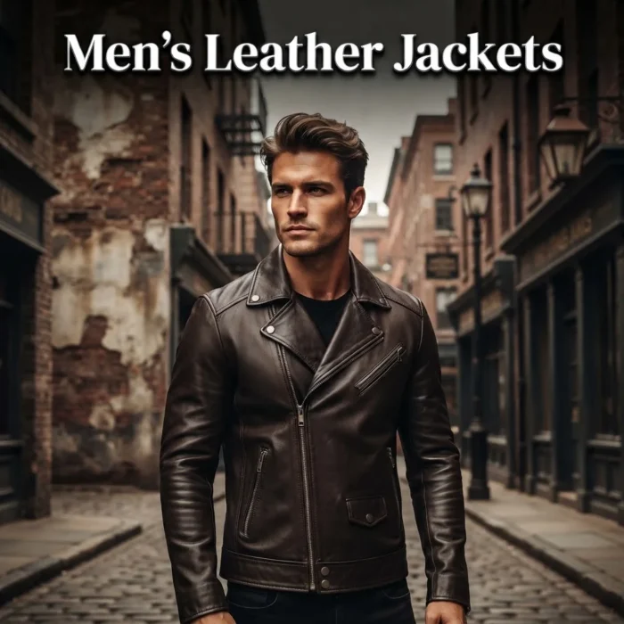 Men's Leather Jackets - Thumbnail
